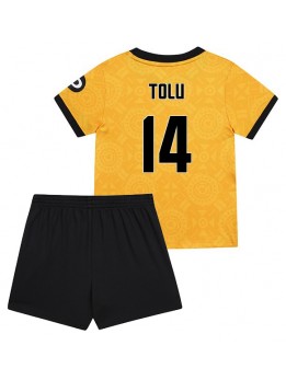 Wolves Tolu Arokodare #14 Replika Hemmakläder Barn 2025-26 Kortärmad (+ byxor)